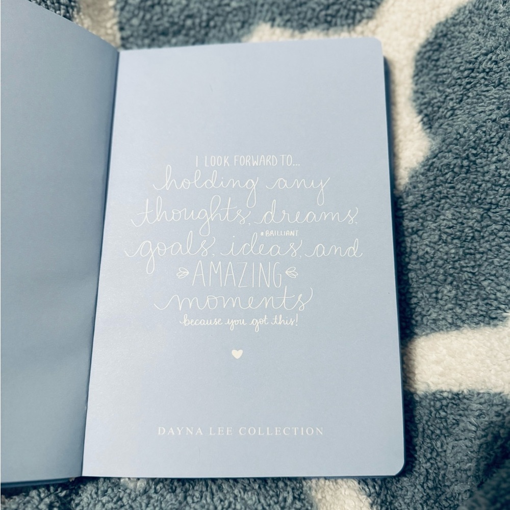 Erin Condren Blue Periwinkle Lined Notebook - Picture 6 of 6